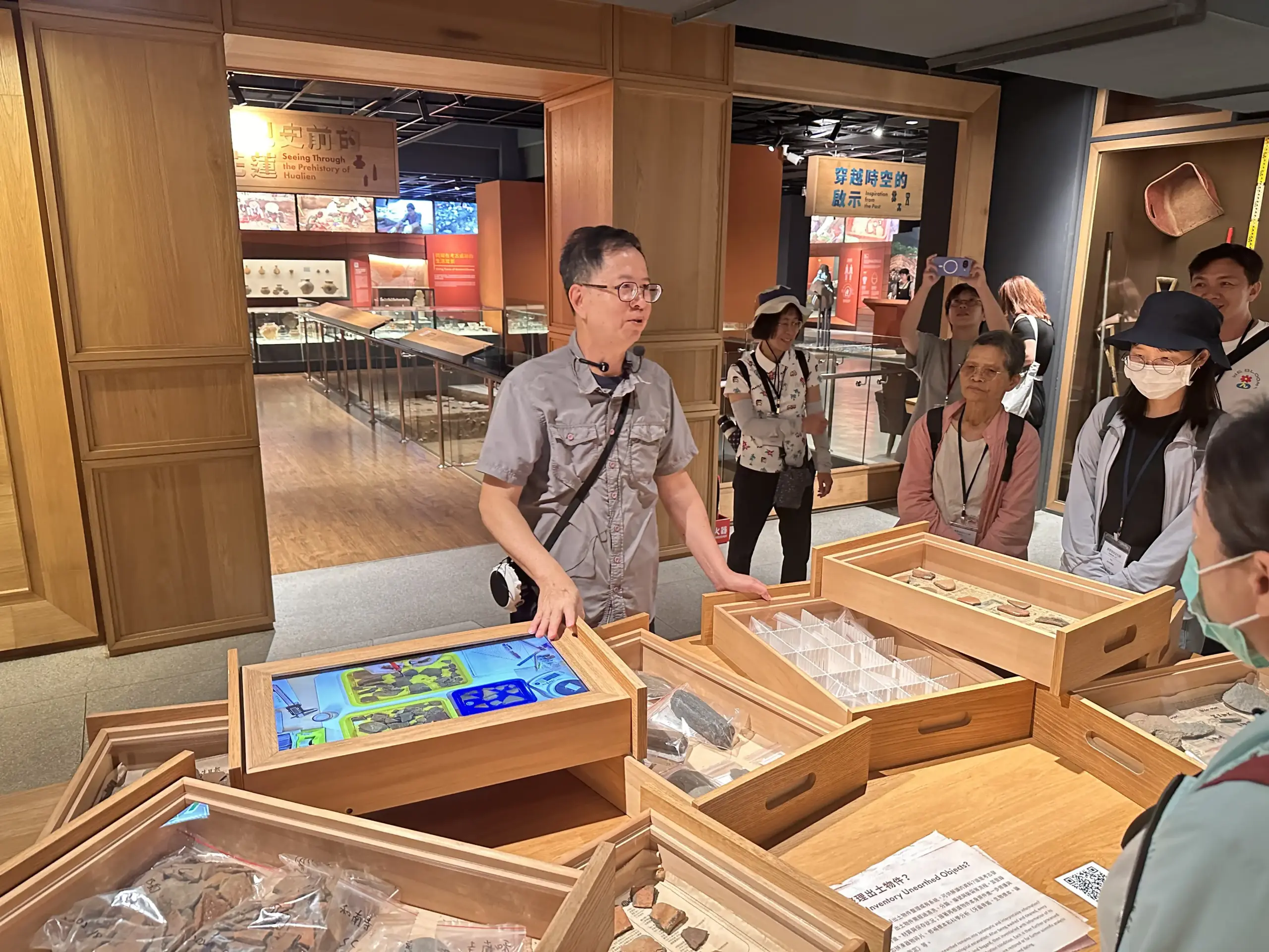 儷庭旅行社_花蓮縣壽豐慢旅文化線_考古博物館解說畫面